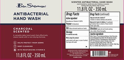 ben sherman hand wash charcoal bzk 15 350 ml.jpg label image - ben sherman hand wash charcoal bzk 15 350 ml